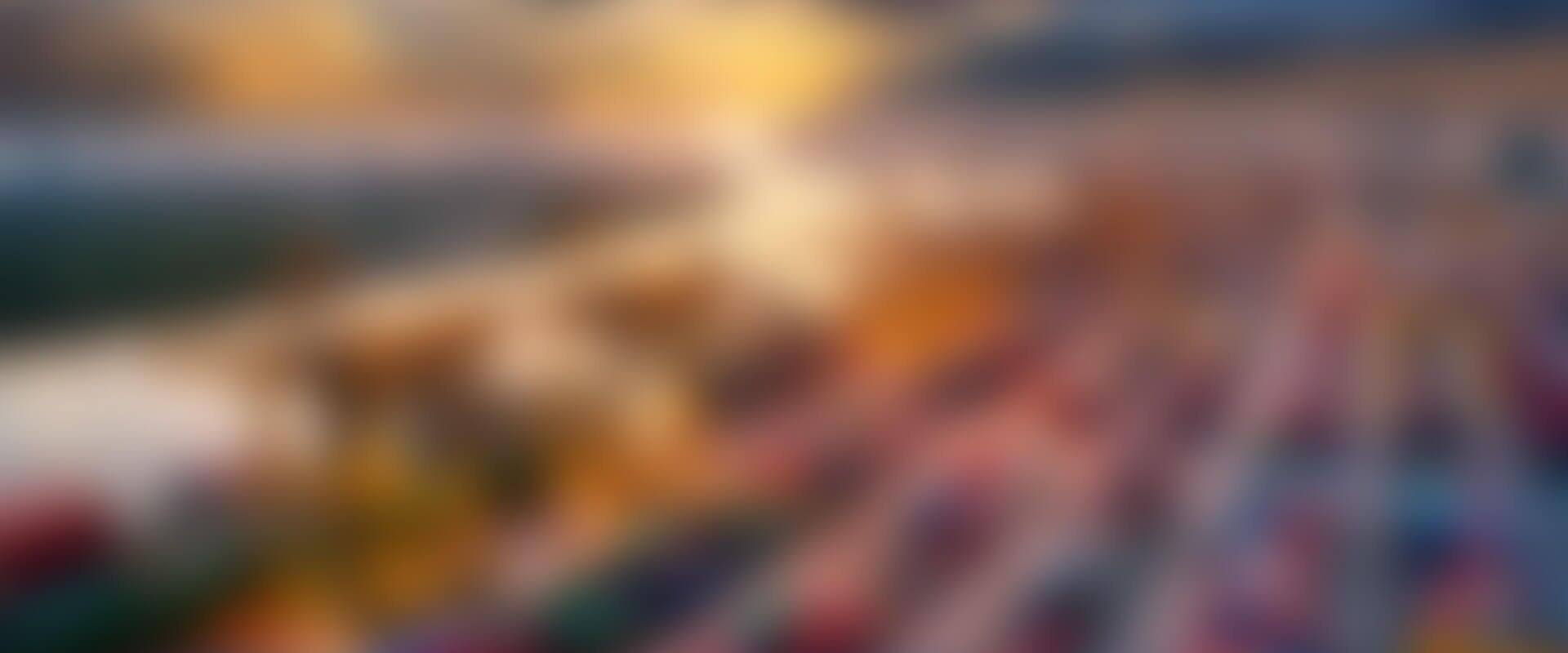 Ausblick auf einem Hafen